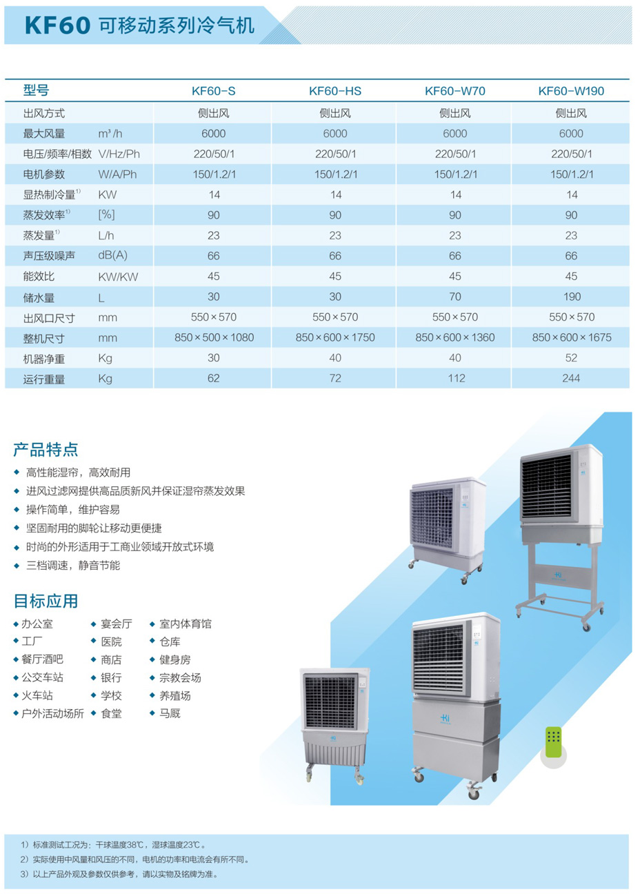 KF60可移動(dòng)系列冷氣機