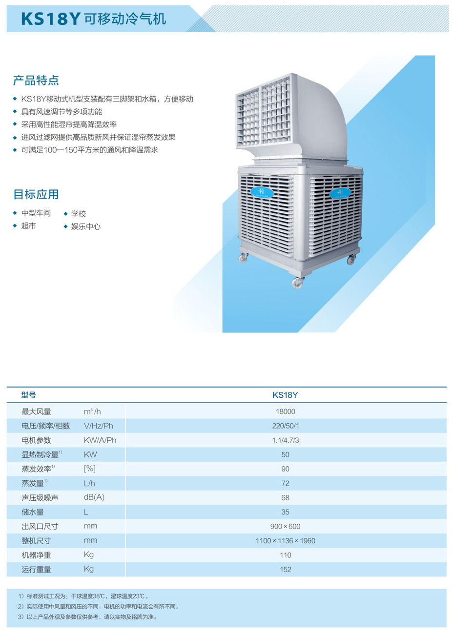 KS18Y可移動(dòng)冷氣機